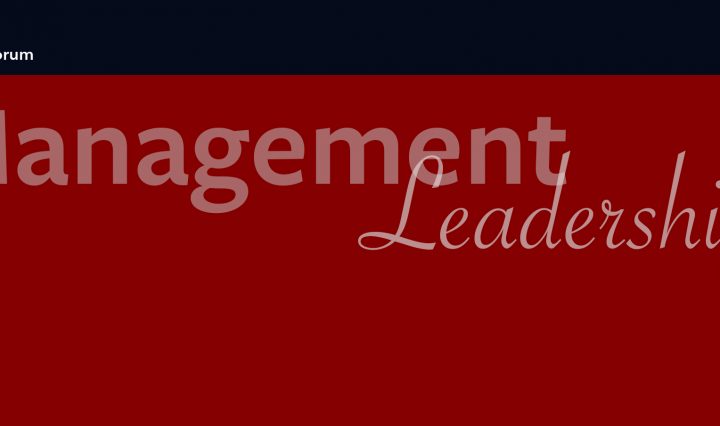 difference between leadership and management